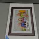 Dragon Touch Digital Picture Frame WiFi 10 inch IPS Touch Screen Digital Photo Frame Display, 32GB Storage, Auto-Rotate, Share Photos via App, Email, Cloud, Classic 10 Brown (White wood)