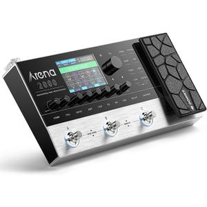 Donner Arena 2000 Guitar Multi-Effects Pedal with 278 Effects, 100 IRs, Looper, Drum Machine, Amp Modeling, XLR and MIDI Support