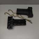 10L0L Golf Cart Battery Hold Down Plate fit for Golf Cart Club Car Precedent (2008.5-up) Replacement Part 103374801 103357701 - with 2pcs Battery Bolt S Type Rod