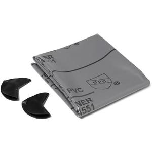 Oatey PVC Shower Pan Liner Kit Gray 5' x 6'