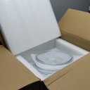 Glass Food Storage Containers with Lids, 5-Piece Nesting Bowl Set, Microwave Safe Bakeware Serving, Cooking, Microwave and Dishwasher Safe Bakeware-0.7L+1L+1.5L+2L+2.5L