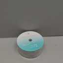 CT CRAFT LLC Organza with Silver Glitter Snowflakes Wired Ribbon 2.5 inch x 50 Yards for Christmas Home Decor Tree Topper Bow Gift Wrapping DIY Crafts Wreath Garland Wedding