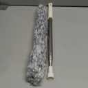 Dusters for Cleaning High Ceiling Fan, Newliton Microfiber Feather Duster with 30'' to 100'' Telescoping Extension Pole, Long Extendable Duster for Home Car Furniture Cobweb Gray