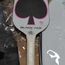 PROKENNEX Black Ace LG - Pickleball Paddle with Toray 700 Carbon Fiber Face - Comfort Pro Grip - USAPA Approved