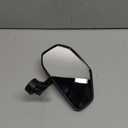 Bike Mirror,Bicycle Mirror For Handlebar Mount,Scratch Resistant Glass Lens,Large Bar End Bike Rearview Mirror For E-bike Accessories (Left)