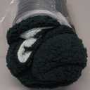 Exclusivo Mezcla Reversible Twin Size Sherpa Blanket, Thick and Warm Fleece Blankets for Winter, Soft Plush Fluffy for Bed, 60x80 Inches, Forest/Mint Green