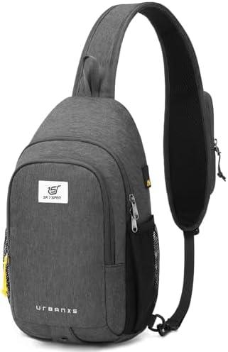 SKYSPER Sling Bag Anti Theft Crossbody Backpack RFID Lightweight Travel Shoulder Chest Bag for Hiking Walking