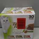 Fancy Feast Poultry and Beef Feast Classic Pate Collection Grain Free Wet Cat Food Variety Pack - (Pack of 30) 3 oz. Cans