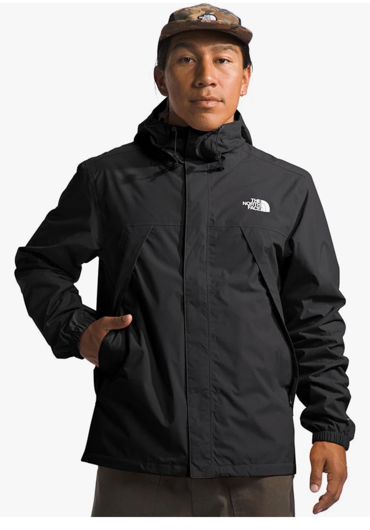 The North Face Men's Antora Waterproof Jacket (L, Black)