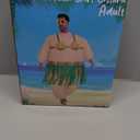 Spinosaurus Inflatable Hawaiian Luau Costume Inflatable Costume Halloween Blow Up Costumes for Adult Funny Inflatable Hula Skirt Costumes