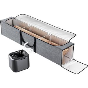Wood Bending Steam Generator Kit with 55" Large Foldable Steam Box, Wood Steamer for Bending Wood, Tool-Free Assembly Wood Bending Machine for Curved Woodworking Projects, Medium