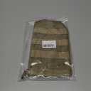 Water Bottle Bag, Outdoor Water Bottle Cover Water Bottle Drawstring Waist Hanging Water Bottle Bag for Men and Women (Black)