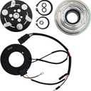 AC Aompressor Clutch kit Compatible with Honda Civic Hybrid 1.5L 2012-2013 and Fit for Acura ILX Hybrid 1.5L 2013-2015 AC Clutch Kit Replaces# AD-0447N-CL 38810RW0A01