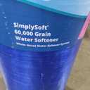 Aquasana SimplySoft 60,000 Grain Water Softener - Whole House Hard Water Reduction - Base Tank & Cabinet System WH-SF60-BASE