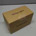 Minetom Star String Lights Battery Operated - 17 ft 50 LED Star Fairy String Lights with Timer, Waterproof for Indoor Bedroom Tent Loft Bed Patio Party Wedding Ramadan Decorations, Warm White