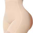 MERYOSZ Shapewear Shorts Tummy Control Underwear Butt Lifting Panties Shapewear High Waisted Faja Body Shaper Girdle XL