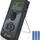 Sondery Digital Metronome for Guitar Piano Drum and All Instruments, Woman Vocal Counting Option, Direct Controls via Buttons, Easily Reading Big Screen, Power by Batteries or USB (iClick)