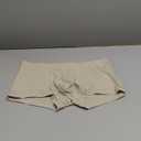 Arjen Kroos Men's Sexy Silky Trunks Underwear Boxer Briefs 1 Pack (Large, A2-white-ak7010)