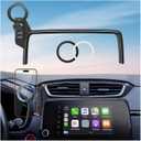 Car Phone Holder for Honda CRV CR-V 2022 2021 2020 2019 2018 2017 (Only for 5/7-Inch Screen) 360° Rotation Magnetic Cell Phone Mount, Compatible with Magsafe, Does Not Affect Air Vent