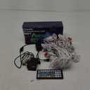 150FT Permanent Outdoor RGB Lights - Waterproof Smart LED Eaves Lights with App/Remote Control, Music Sync & DIY Scenes, Perfect for Christmas, Halloween, Parties & Daily Decor, Ideal for House Roof