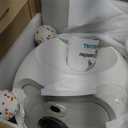 uahpet Automatic Ball Launcher for Dogs with Obstacle Detection, 20ft-80ft Adjustable Distances Ball Thrower Launcher for Medium & Large Dogs, with 4 Balls (2.5 inches)