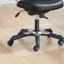Clear Office Chair Mat for Hardwood Floor 12"x12" 14"x14" 16"x24" 24"x30" 26"x32" 36"x40" 48"x62" PVC Chair Mat 0.06" Thick Easy Rolling Desk Chair Mat for Hallway Living Room Doorways(24x39in)