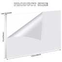 Roowest Thick Clear Acrylic Sheets Plastic Panels Sheets Cut to Size Cast Acrylic Board Panel with Protective Film for Craft DIY Projects Display Sign Frame(24 x 48 Inch, 1/8 Inch,Transparent,1 Pcs)