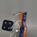 eXtremeRate ABXY Buttons for Xbox Xbox Series X/S Controller, Three-Tone Yale Blue & Clear & New Hope Gray Classic Symbols Action Buttons Replacement Prats for Xbox One S/X, Elite Series 2 Core & 1