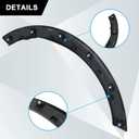 SecosAutoparts Fender Wheel Opening Molding Front Driver Side Compatible with Kia Sportage 2017-2022 Replace# 87711D9000 87711-D9000