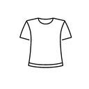 Blue Shirt Crew Neck Small