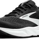 Brooks Womens Adrenaline GTS 24 Supportive Running Shoe (10 Wide, Black/White)