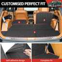 Cargo Mat Seatback Cover Fit for 2026 Hyundai Palisade Gas 7 Seats, Kick Liner Anti-Slip Cargo Liner for 2026 Hyundai Palisade Accessories (Cargo Mat+Kick Mat)