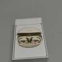 QCY Crossky C30 Open Ear Headphones Wireless Bluetooth, Clip-On Earbuds with 4 ENC Noise Cancelling Mic, Stable Fit, Dual Connection, EQ Customized, Sports Earphones for Workout/Running (White)