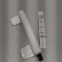Toilet Seat Hinge Kit for Elongated Toilet Seat Compatible with Kohler 1150464-0, Slow and Quiet Close Design, White