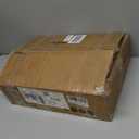 Small Grey Side Table, Tall End Table with Adjustable Shelf for Living Room, Grey Nightstand, Accent Table Stand for Home Decor, Office, Greige (14.8"D x 11"W x 30"H)