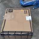 Medline Durable Steel Wheelchair with Flip-Back Desk-Length Arms, Elevated Leg Rests, 20-Inch Wide Seat, 300-Ib weight capacity, Black