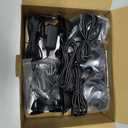 SHOYO Color Changing Pond Lights, 12W LED Spot Lights IP68 Waterproof Underwater Multi-Color Dimmable Memory Fountain Spotlights for Outdoor Halloween Landscape Decor, Set of 4