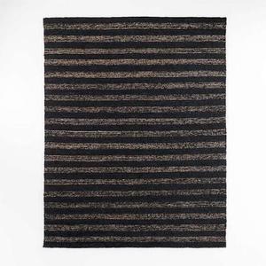 Black Rectangle Rug