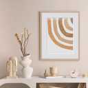 12x16 Oak Wood Picture Frame - Minimalist 12x16 Poster Frame, 12"x16" Picture Frame Wood, Natural Solid Wooden Picture Frames for Wall Art Photo and Prints(1 Pack, Beige)