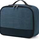 ZM-YOUTOO Lunch Box for Men - Reusable Lunch Bag Men Adult Women- Insulated LunchBox for Office Hiking Camping (Navy Blue)