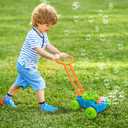 ArtCreativity Bubble Lawn Mower for Toddlers 1-3, Kids Bubble Machine for 1 Year Old Boy Gifts, Bubbles Blowing Push Toys for Kids, Summer Outdoor Gardening Toys for Birthday Gifts Boys & Girls