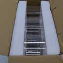 ComSaf 1.2 Qt Glass Storage Containers with Lids, Glass Jars with Lids, Clear Food Storage Jar, Square Canister Set of 9, Pantry Organizers and Storage for Cookie Flour Oat Pasta Tea Coffee Bean