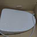 Kohler 39399-0 PureWash E835 Elongated Electric Bidet Toilet Seat with Handheld Remote Control, Adjustable Position, Temperature and Pressure, Self Cleaning, Heated Seat, Warm Water + Air, White