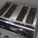 Toaster 4 Slice Retro Stainless Steel,Best Prime 4 Slice Toaster Wide Solt with 7 Shade Settings, Perfect for Waffles, Bagels and More Lainsten 