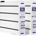 2 Pack GAPCCCAR1620 Replacement Filter, Compatible with Bryant GAPBBCAR1620, Carrier GAPCCCAR1620 GAPAAXCC1620 (16"x20"x3.5")