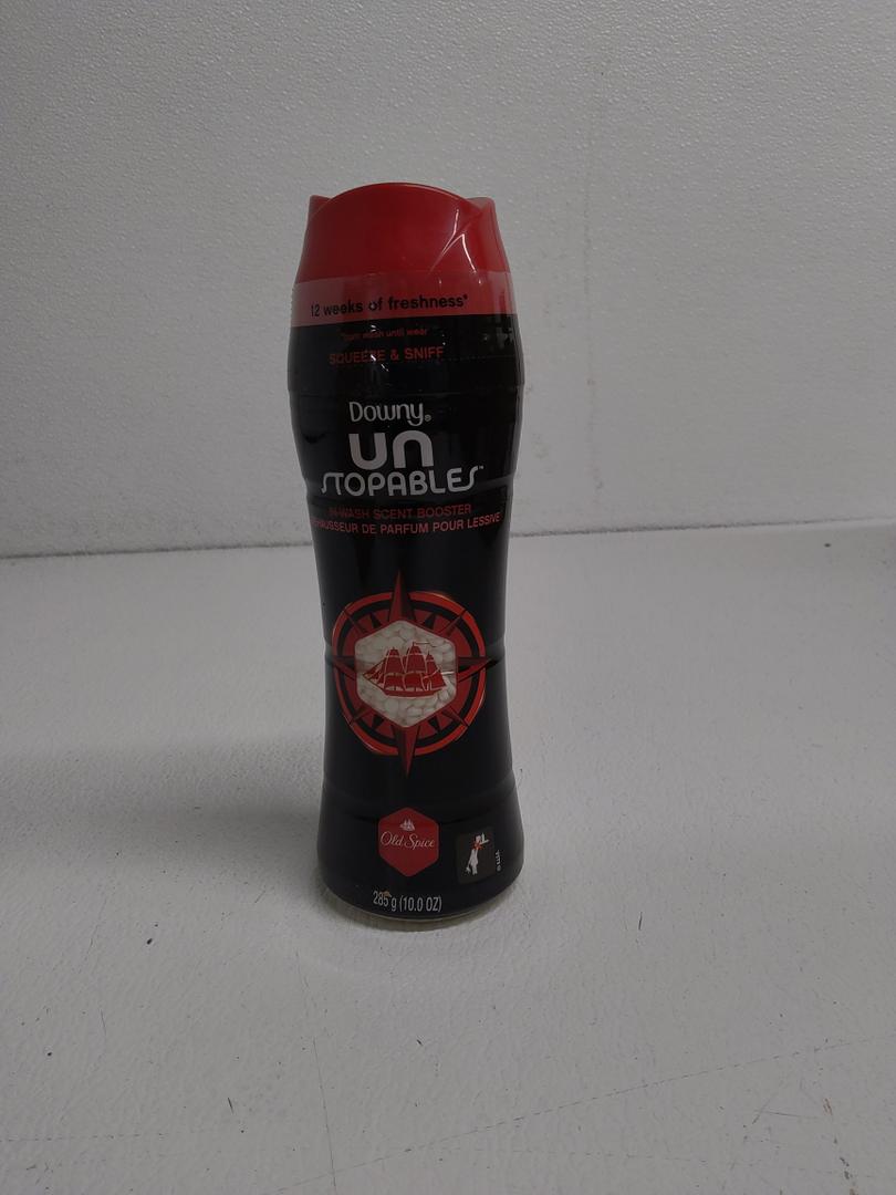 Downy Unstopables In-wash Scent Booster Beads, Old Spice, 10.0 Oz (Pack of 4)