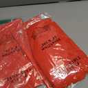 3Pcs Red Rectangle Tablecloths,Disposable Plastic Tablecloth,Waterproof Red Table Cover for Graduation Birthdays Weddings Anniversary Party Decorations,54 x 108 Inch