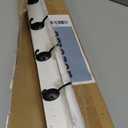 4 in 1 Coat Rack Wall Mount with Shelf, Coat Hooks 25.2" Entryway Coat Hanger with Key Hooks and Mail Holder, Wall Hooks with Shelf, Hat Rack for Wall Key Holder Mail Organizer (White)