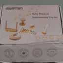 Baby Montessori Musical Instruments,Wooden Percussion Xylophone Musical Toys for Toddlers,Sensory Toys for 18+ Month Old,Kids Preschool Educational,Birthday Gift for Ages 2 3