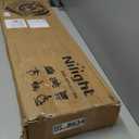 Nilight 3.6" Rise Curb Ramps, Heavy Duty Rubber Driveway Threshold Shed Ramp for Sidewalk Cars Lawn Mower Wheelchairs Motorcycles, 3300lbs Load Capacity